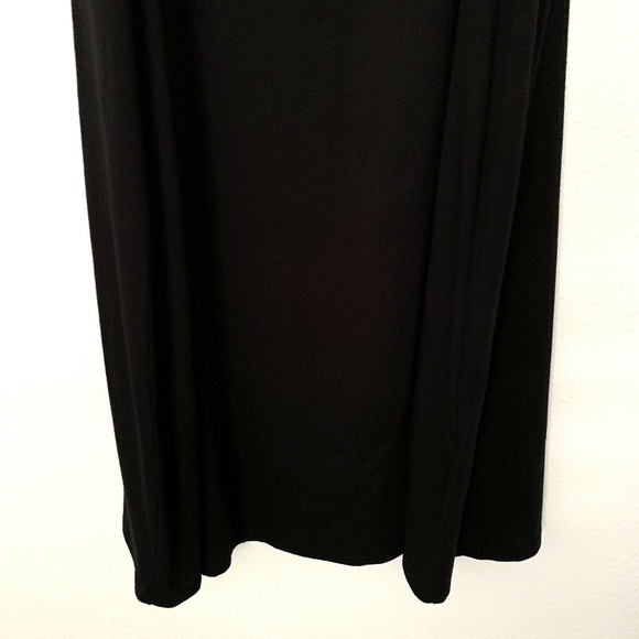 Reformation Black Wells Tie Shoulder Dress - Picture 8 of 11